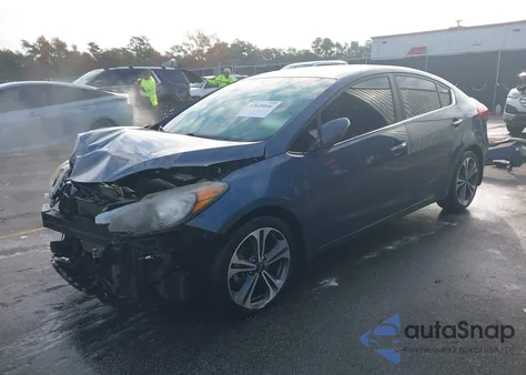 2014 Kia Forte Ex from USA, damaged, VIN KNAFZ4A84E5059474